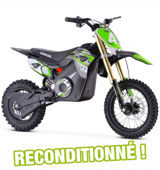 Pit Bike électrique 1000W enfant KEROX E-STORM VERT Reconditionné