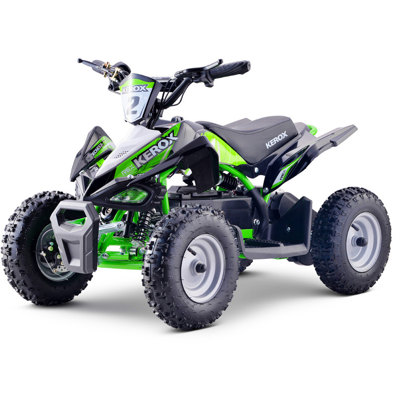 Pocket Quad électrique 800W enfant KEROX E-Rex BW6 VERT Reconditionné