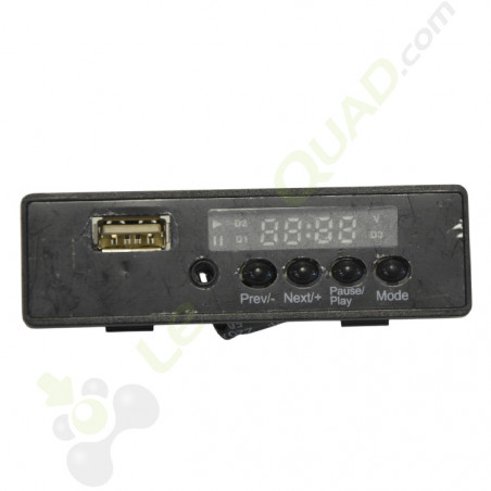 Poste de musique pour voiture enfant 4x4 24V