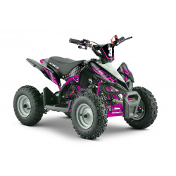 Pocket Quad 50cc enfant LBQ Speedy BW6 ROSE