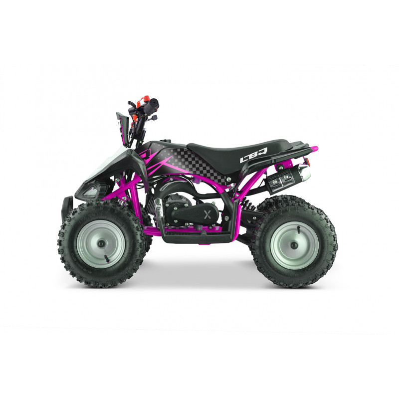 Pocket Quad 50cc enfant LBQ Speedy BW6 ROSE