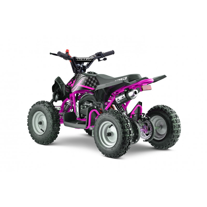 Pocket Quad 50cc enfant LBQ Speedy BW6 ROSE