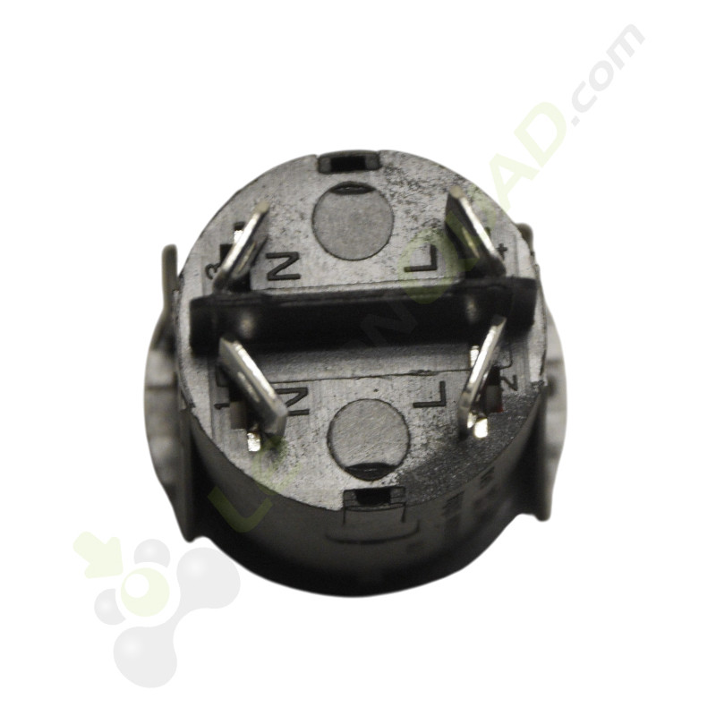 Contacteur on/off chromé 4 broches pour voiture enfant DAKOTA