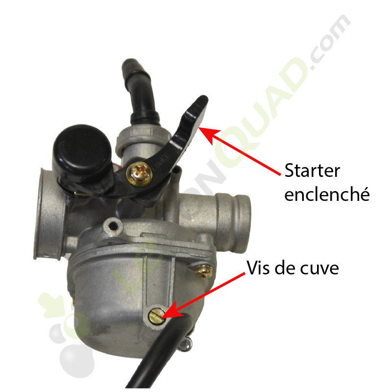 Carburateur 15mm moteur 65cc de moto enfant