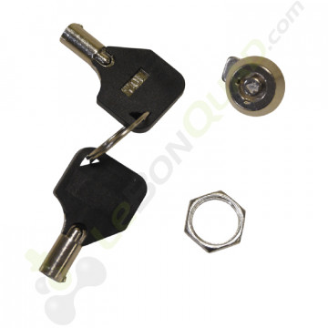 Serrure + clef molette réglage E-MKT