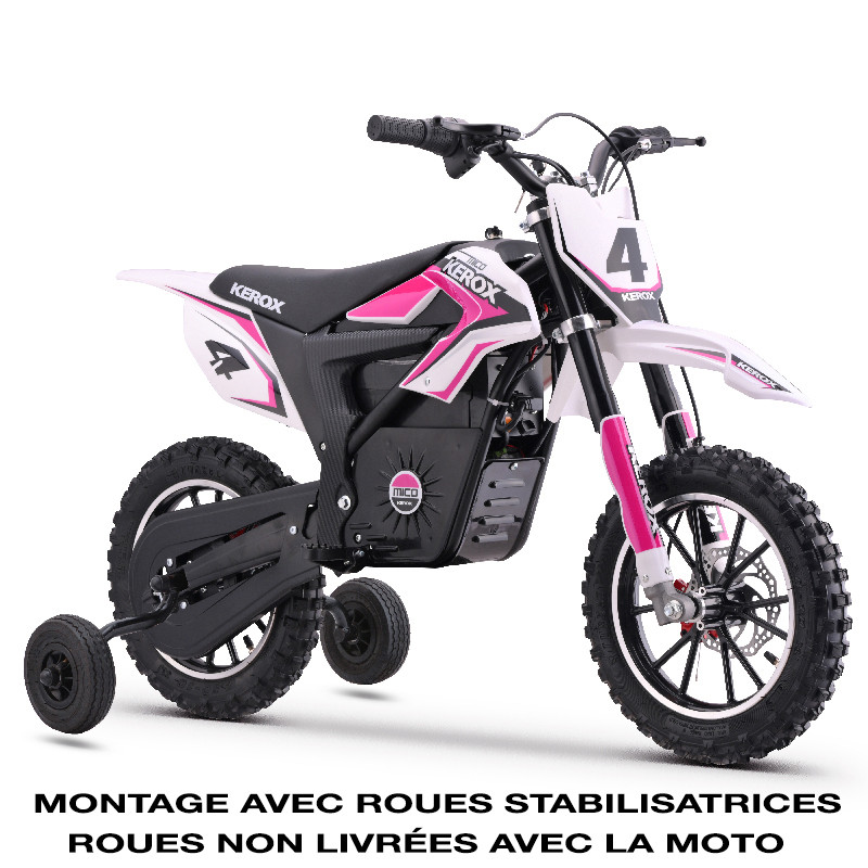 Pocket cross électrique 550W enfant KEROX E-Mico ROSE