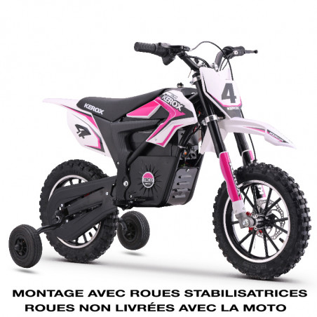 Pocket cross électrique 550W enfant KEROX E-Mico ROSE