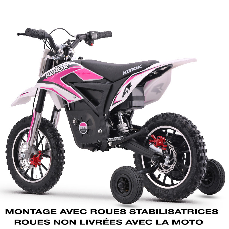 Pocket cross électrique 550W enfant KEROX E-Mico ROSE