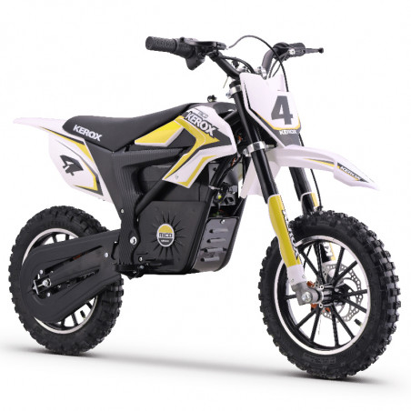 Pocket Bike électrique 700W enfant KEROX E-Mico JAUNE