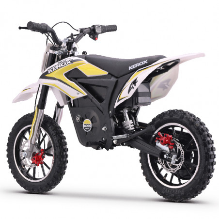 Pocket cross électrique  enfant KEROX E-Mico JAUNE