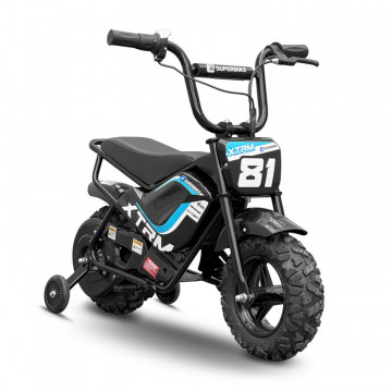 Moto électrique enfant 250w BLEU E.SUPERBIKE