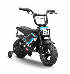 Moto électrique enfant 250w BLEU E.SUPERBIKE