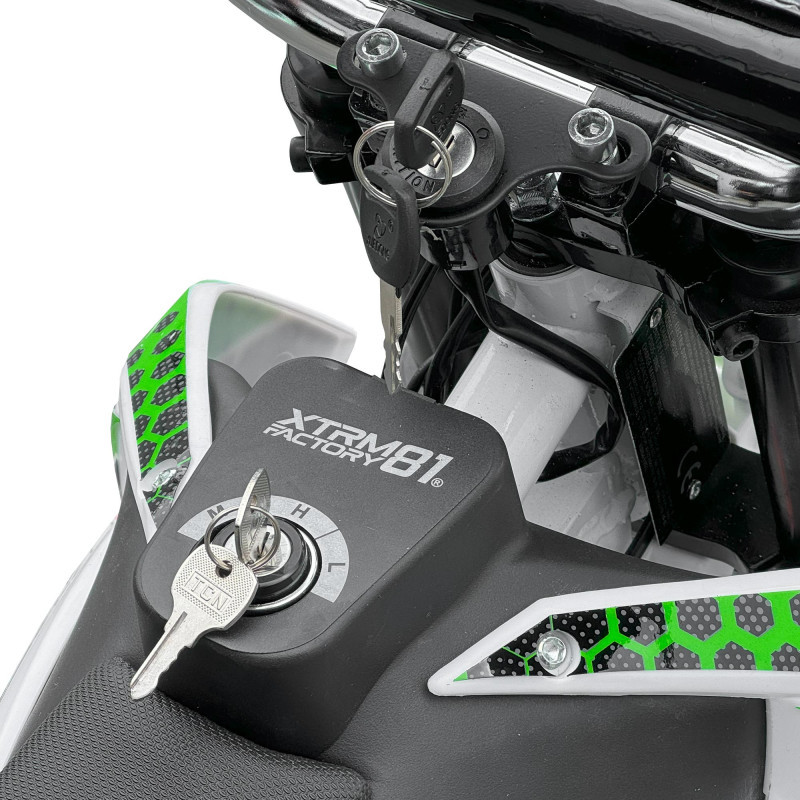 Pocket bike électrique enfant 500w MX VERT