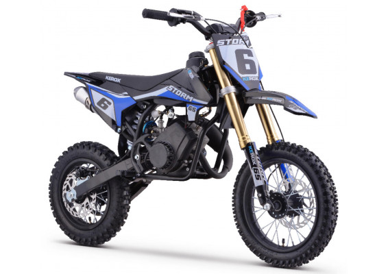 Moto enfant 65cc KEROX STORM BLEU