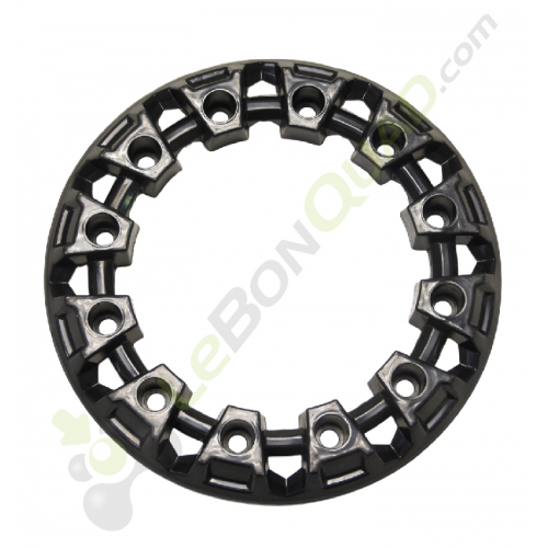 Enjoliveur de roue Noir pour pocket quad