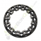 Enjoliveur de roue Noir pour pocket quad