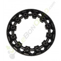 Enjoliveur de roue Noir pour pocket quad