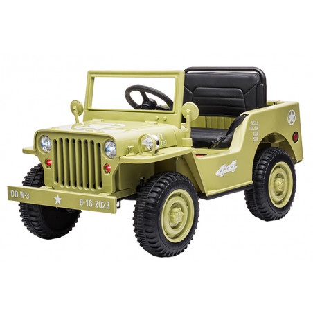JEEP WILLYS enfant électrique 12V SABLE 1 PLACE JEEP WILLYS enfant électrique 12V SABLE 1 PLACE