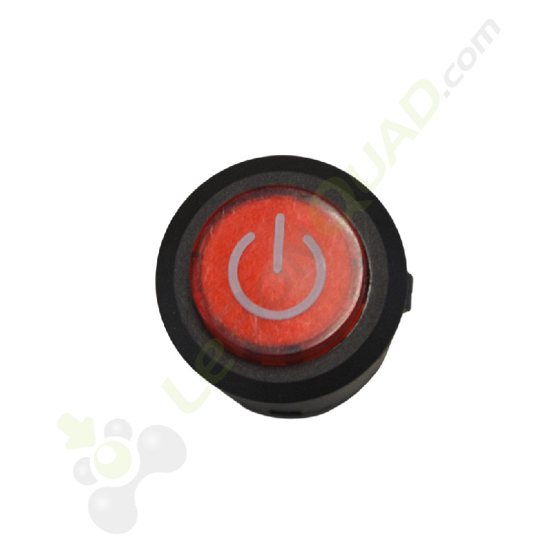 Contacteur on/off chromé 3 broches pour 4x4 24V