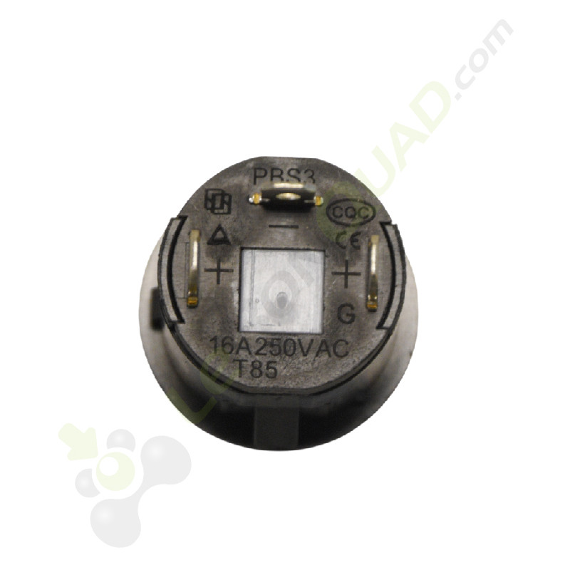 Contacteur on/off chromé 3 broches pour 4x4 24V