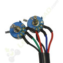 Potentiomètre, 2 boutons, de pit bike électrique E-STORM 1400-1800W