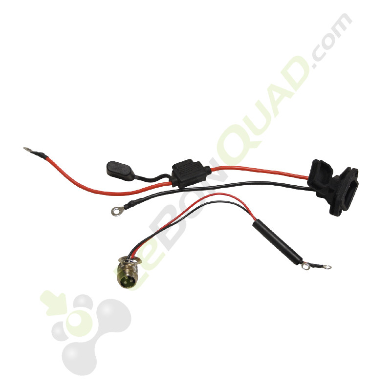 Faisceau chargeur batterie / fusible / alimentation de Quad Électrique