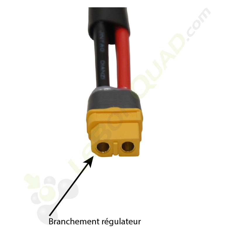 Faisceau alimentation batterie pour moto électrique 1800W E-STORM