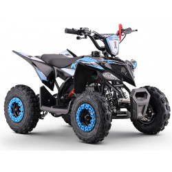 Pocket quad 50cc bleu pour enfants 3-5 ans, marque Kerox, modèle NOS