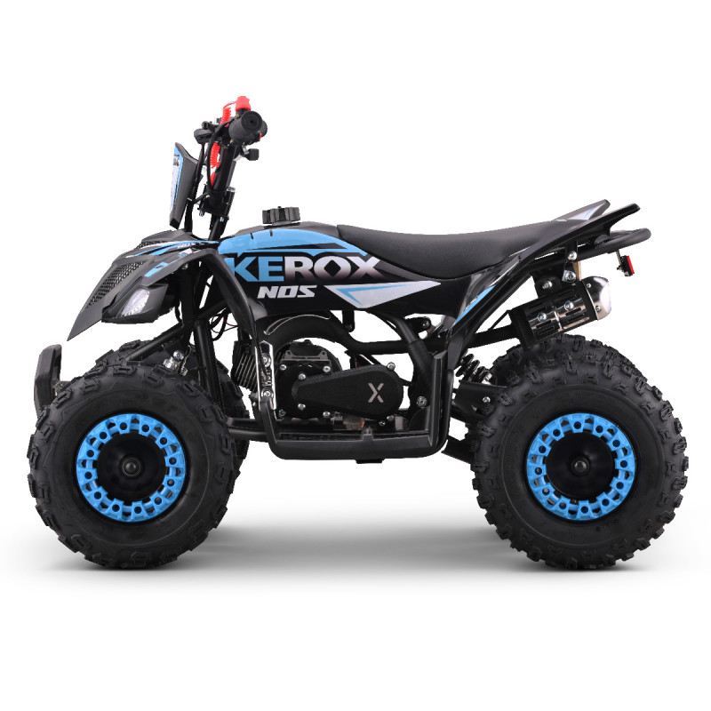 Pocket quad 50cc Kerox, modèle NOS, couleur bleue, pour enfants 3-5 ans