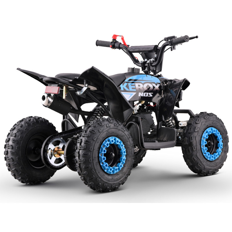 Pocket quad thermique 50cc Kerox, modèle NOS, couleur bleue, pour enfants 3-5 ans
