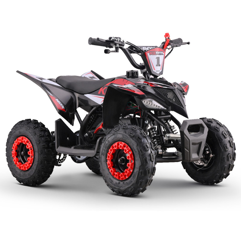 Pocket quad 50cc rouge KEROX, modèle NOS pour enfants à partir de 3 ans