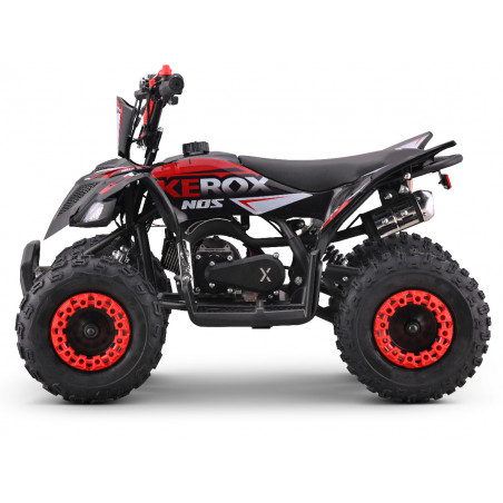 Pocket quad 50cc rouge KEROX, modèle NOS pour les enfants à partir de 3 ans