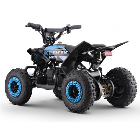 Pocket quad électrique pour enfants de 3-5 ans. Quad pocket bleu KEROX E-NOS