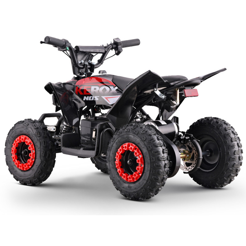 Pocket quad 1000W KEROX E-NOS ROUGE. Quad enfant dès 3 ans