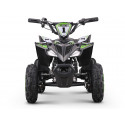 Pocket quad enfant KEROX vert compact 104x63x72cm, poids 40kg avec pneus tout-terrain 4.10-6 pouces