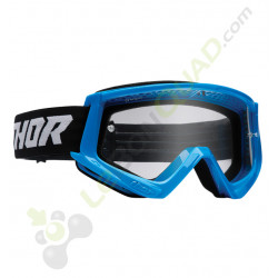 Masque cross bleu-noir THOR, gamme COMBAT RACER