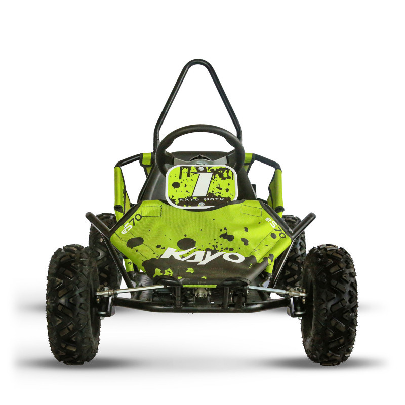 Kart électrique pour enfants, KAYO ES70. Batterie 48V ; moteur 1400W