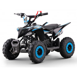 Pocket quad 50cc bleu pour enfants dès 3 ans. Quad enfant pas cher LBQ, modèle POPS
