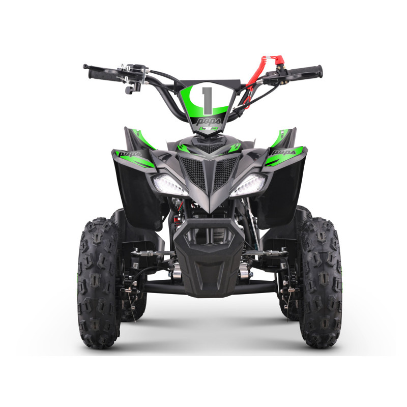 Mini quad enfant 50cc LBQ POPS coloris vert avec structure tubulaire