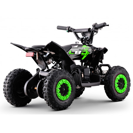 Quad électrique 3 ans vert E-POPS batterie 36V autonomie 2 heures apprentissage