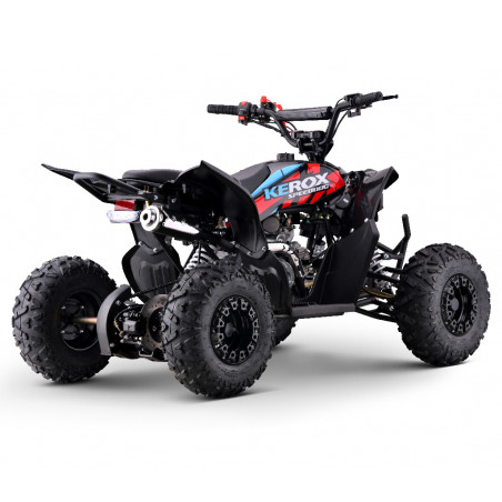 Quad 125cc pour enfants dès 8 ans KEROX SPEEDDOG rouge-bleu