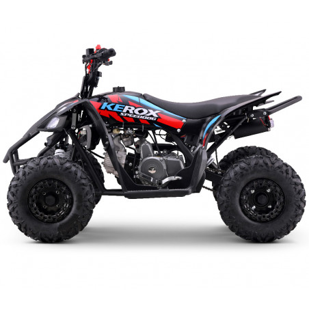 Quad 125cc rouge-bleu KEROX SPEEDDOG pour enfants dès 8 ans