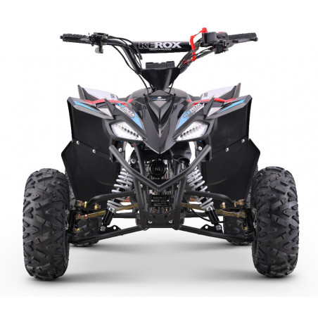 Quad 125cc rouge-bleu KEROX SPEEDDOG pour enfants dès 8 ans