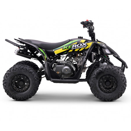 Quad enfant 125cc vert-jaune KEROX SPEEDDOG