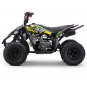 Quad 125cc vert-jaune KEROX SPEEDDOG pour enfants dès 8 ans