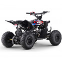 Quad 125cc rouge-bleu pour enfants à partir de 8 ans. Quad 125 LBQ OUTBACK