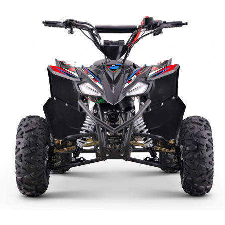 Quad 125cc rouge-bleu pour enfants à partir de 8 ans. Quad 125 LBQ OUTBACK