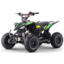 Quad enfant 125cc vert-jaune LBQ OUTBACK. Quad 125cc enfant à partir de 8 ans.