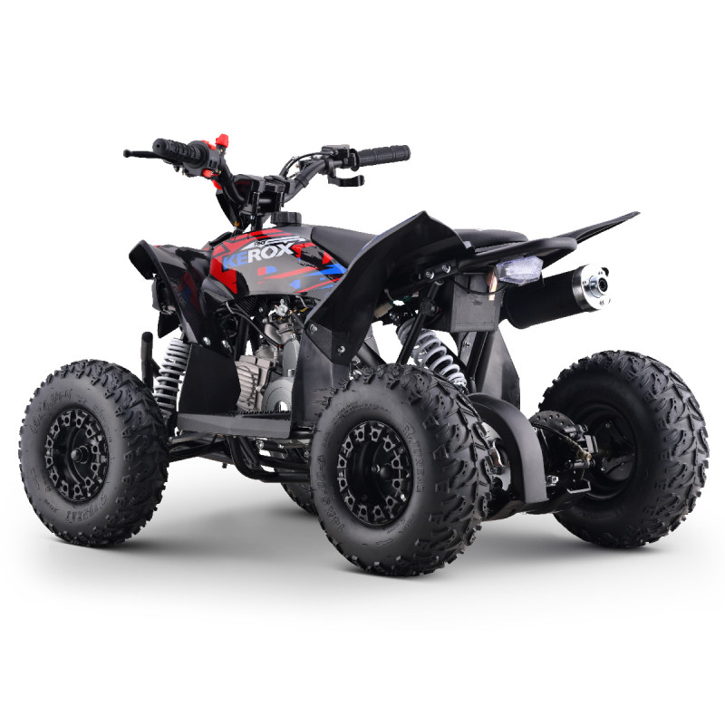 Quad 110cc pour enfants dès 5 ans. Quad enfant KEROX RKT ROUGE-BLEU