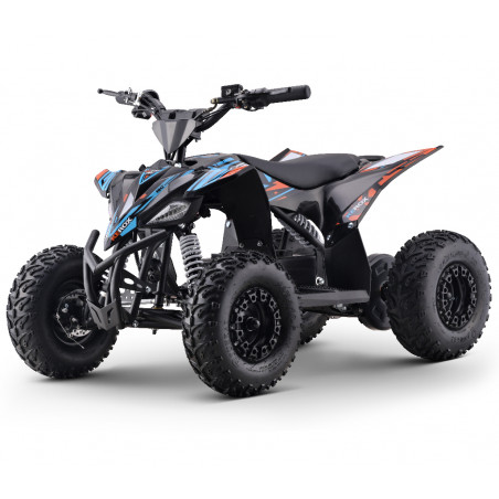 Quad électrique KEROX E-RKT BLEU pour enfants dès 5 ans. Vitesse réglable